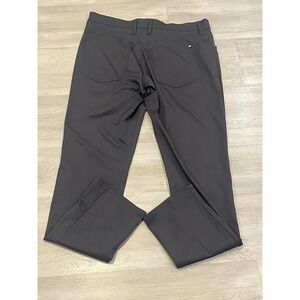 Men's Travis Mathew Golf Outdoor Performance Gray Polyester Pants 33